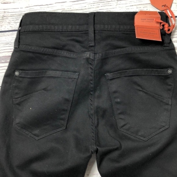 James Jeans twiggy flip side legging SZ 25 Grey Black - Picture 4 of 7